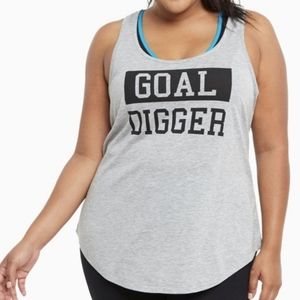 Torrid Active "Goal Digger" Tank Top